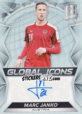 Figurina Marc Janko - Spectra Soccer 2016 - Panini