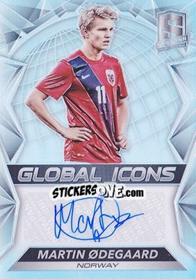 Sticker Martin Odegaard - Spectra Soccer 2016 n. GI-MO - Panini