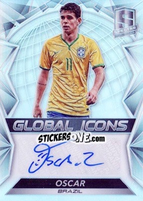 Figurina Oscar - Spectra Soccer 2016 - Panini