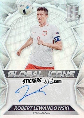 Sticker Robert Lewandowski - Spectra Soccer 2016 n. GI-RL - Panini