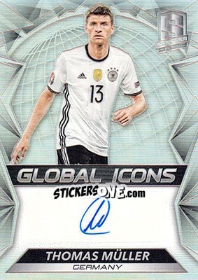 Sticker Thomas Muller - Spectra Soccer 2016 n. GI-TM - Panini