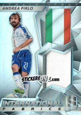 Sticker Andrea Pirlo - Spectra Soccer 2016 n. IF-AP - Panini