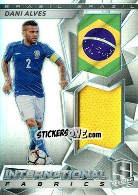 Sticker Dani Alves - Spectra Soccer 2016 n. IF-DA - Panini