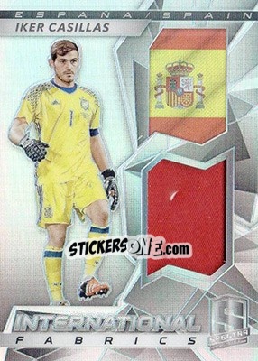 Sticker Iker Casillas - Spectra Soccer 2016 n. IF-IC - Panini