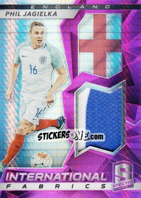 Sticker Phil Jagielka - Spectra Soccer 2016 n. IF-PJ - Panini