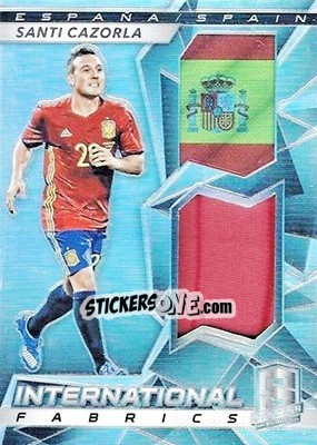 Sticker Santi Cazorla - Spectra Soccer 2016 n. IF-SC - Panini