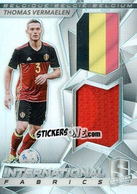 Sticker Thomas Vermaelen - Spectra Soccer 2016 n. IF-TV - Panini