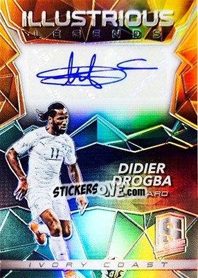 Sticker Didier Drogba - Spectra Soccer 2016 n. IL-DD - Panini