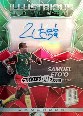 Sticker Samuel Eto'o - Spectra Soccer 2016 n. IL-SE - Panini