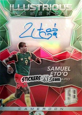 Figurina Samuel Eto'o - Spectra Soccer 2016 - Panini