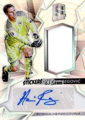 Sticker Asmir Begovic - Spectra Soccer 2016 n. JA-AB - Panini