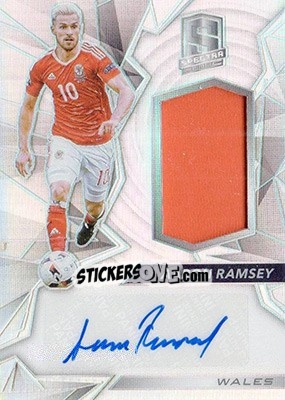 Sticker Aaron Ramsey - Spectra Soccer 2016 n. JA-AR - Panini