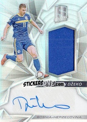 Figurina Edin Dzeko - Spectra Soccer 2016 - Panini