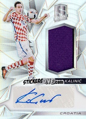 Sticker Nikola Kalinic - Spectra Soccer 2016 n. JA-NK - Panini
