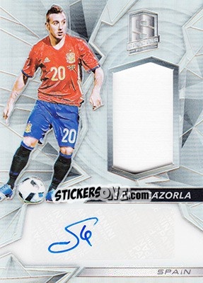 Sticker Santi Cazorla - Spectra Soccer 2016 n. JA-SC - Panini