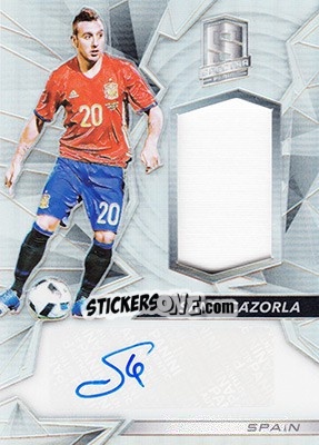 Cromo Santi Cazorla - Spectra Soccer 2016 - Panini