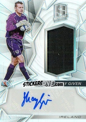 Sticker Shay Given - Spectra Soccer 2016 n. JA-SG - Panini