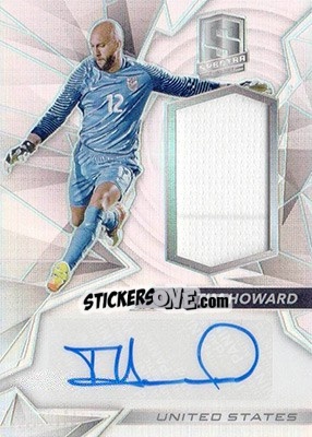 Sticker Tim Howard - Spectra Soccer 2016 n. JA-TH - Panini