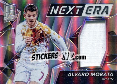 Sticker Alvaro Morata - Spectra Soccer 2016 n. NE-AM - Panini