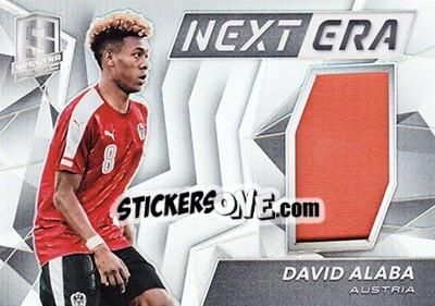 Sticker David Alaba - Spectra Soccer 2016 n. NE-DA - Panini