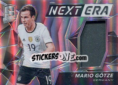 Sticker Mario Gotze - Spectra Soccer 2016 n. NE-MG - Panini