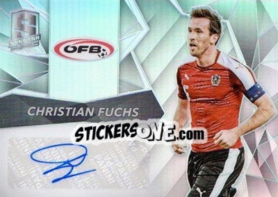 Sticker Christian Fuchs - Spectra Soccer 2016 n. S-CF - Panini