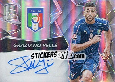 Figurina Graziano Pelle - Spectra Soccer 2016 - Panini