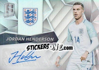 Sticker Jordan Henderson - Spectra Soccer 2016 n. S-JH - Panini