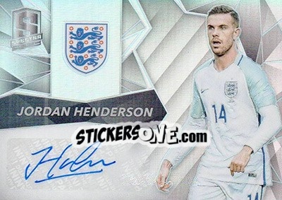 Figurina Jordan Henderson - Spectra Soccer 2016 - Panini