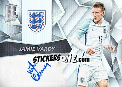 Sticker Jamie Vardy - Spectra Soccer 2016 - Panini