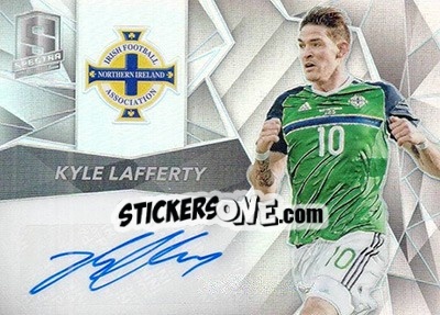 Figurina Kyle Lafferty - Spectra Soccer 2016 - Panini