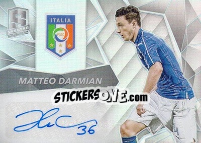 Figurina Matteo Darmian - Spectra Soccer 2016 - Panini