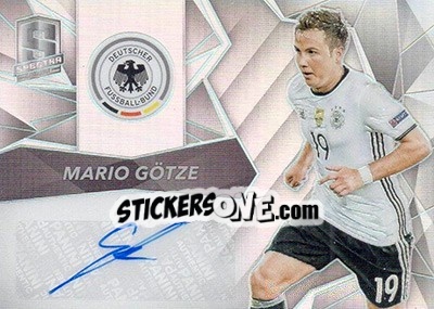 Sticker Mario Gotze - Spectra Soccer 2016 n. S-MG - Panini
