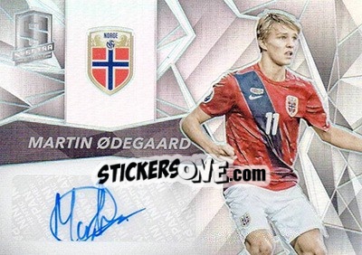 Figurina Martin Odegaard - Spectra Soccer 2016 - Panini