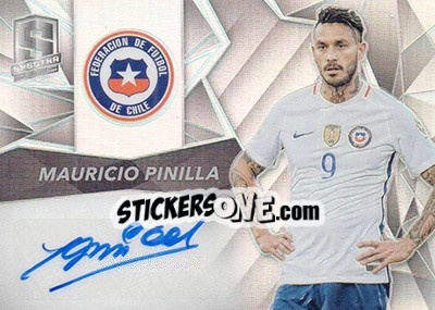 Sticker Mauricio Pinilla - Spectra Soccer 2016 n. S-MP - Panini