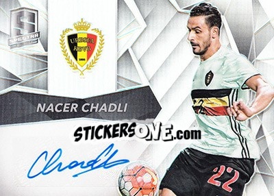Sticker Nacer Chadli - Spectra Soccer 2016 n. S-NC - Panini