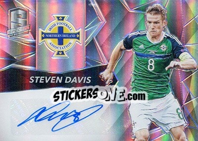 Cromo Steven Davis - Spectra Soccer 2016 - Panini