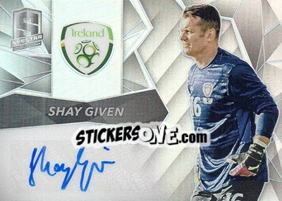 Sticker Shay Given - Spectra Soccer 2016 n. S-SG - Panini