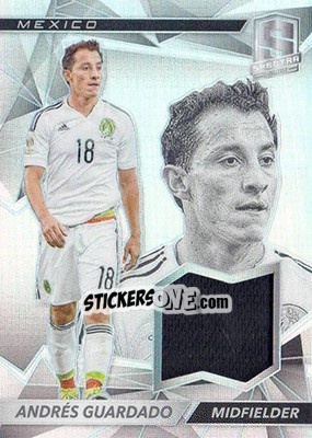 Cromo Andres Guardado - Spectra Soccer 2016 - Panini