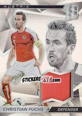 Sticker Christian Fuchs - Spectra Soccer 2016 n. SW-CF - Panini