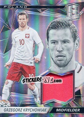 Sticker Grzegorz Krychowiak - Spectra Soccer 2016 n. SW-GK - Panini
