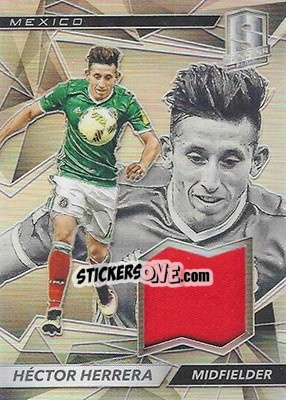 Figurina Hector Herrera - Spectra Soccer 2016 - Panini