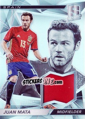 Sticker Juan Mata - Spectra Soccer 2016 - Panini