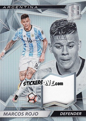 Sticker Marcos Rojo - Spectra Soccer 2016 n. SW-MRO - Panini