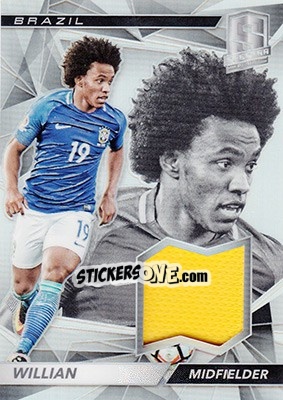 Sticker Willian - Spectra Soccer 2016 n. SW-W - Panini