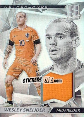 Sticker Wesley Sneijder - Spectra Soccer 2016 n. SW-WS - Panini