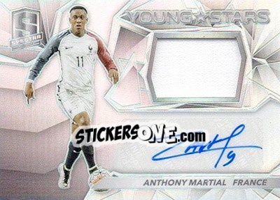Sticker Anthony Martial - Spectra Soccer 2016 - Panini
