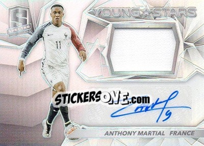Sticker Anthony Martial - Spectra Soccer 2016 n. YS-AM - Panini
