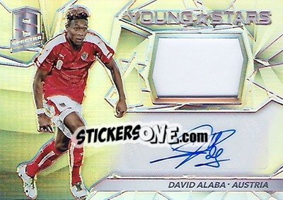 Sticker David Alaba - Spectra Soccer 2016 - Panini