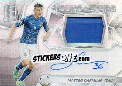 Figurina Matteo Darmian - Spectra Soccer 2016 - Panini